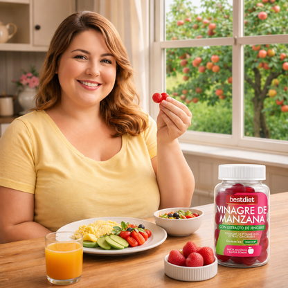 GUMMIES DE VINAGRE DE MANZANA ANTI HINCHAZÓN