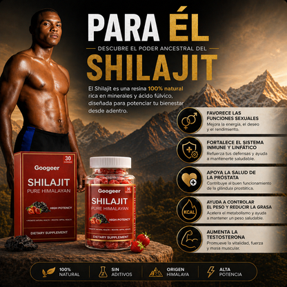 Himalayan Gummies con Shilajit