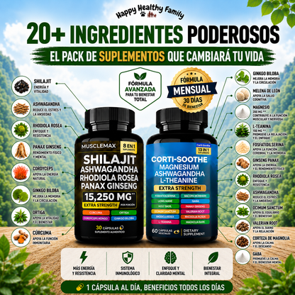 Pack Vitalidad Muscular Día & Noche