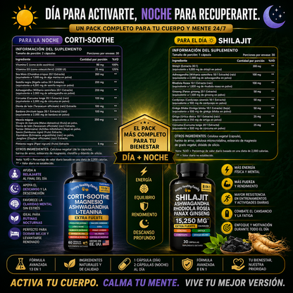Pack Vitalidad Muscular Día & Noche