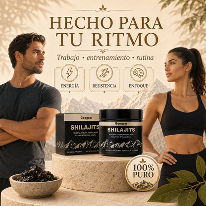 Resina orgánica pura del Himalaya SHILAJIT 100g