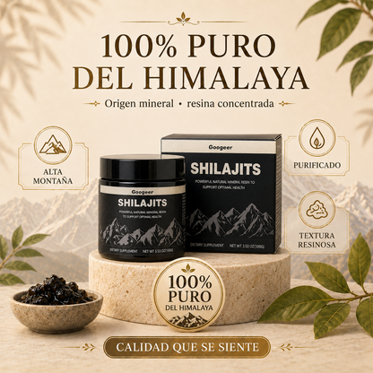 Resina orgánica pura del Himalaya SHILAJIT 100g