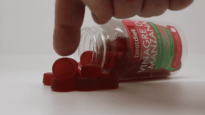 Gummies de Vinagre de Manzana con Extracto de Jengibre