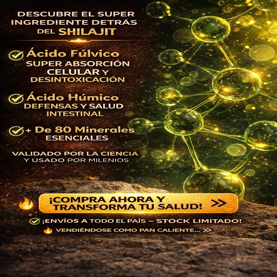Resina orgánica pura del Himalaya SHILAJIT 100g