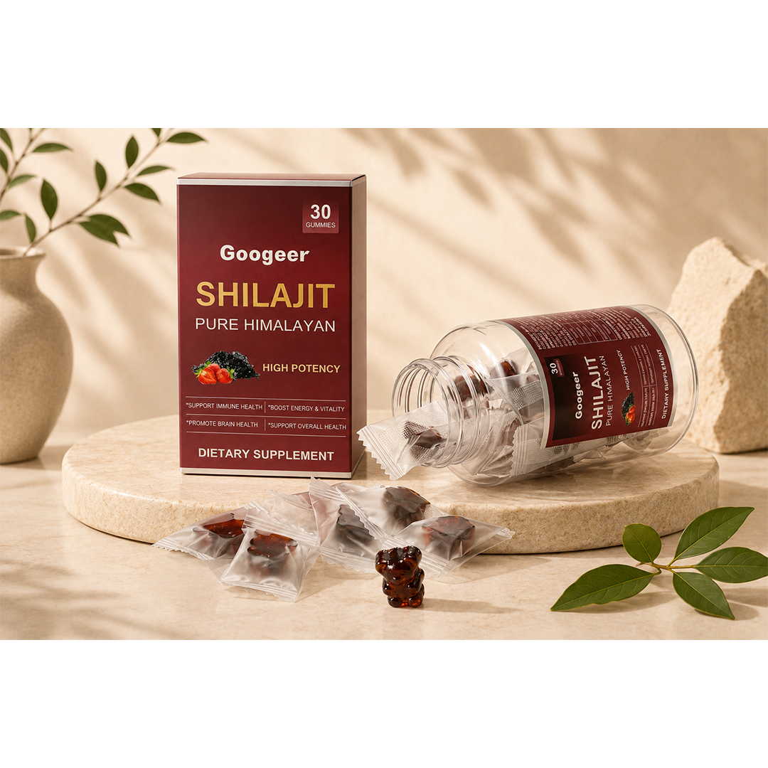 PACK ENERGIA NATURAL — Resina + Gummies de Shilajit + Gummies de Vinagre de Manzana