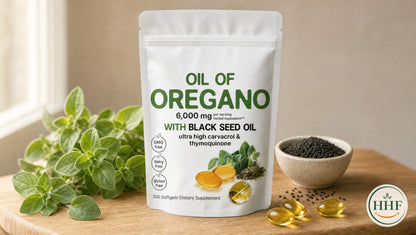Aceite de orégano con comino negro